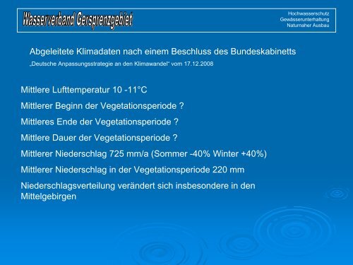 Gersprenz von der Quelle bis zur - KLARA-Net