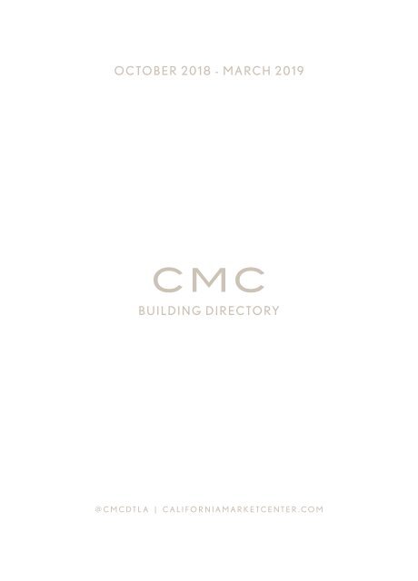 CMC_BuildingDirectory_Oct18