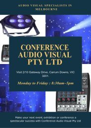 PA System Hire – Why You Need The Experts