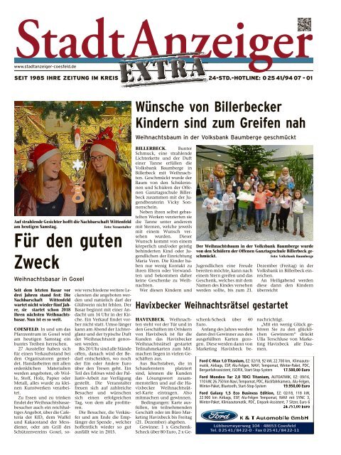 Stadtanzeiger Extra kw 49