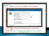 What are the basic Office 365 Problems?