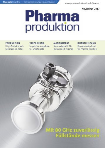 Pharmaproduktion 05.2017