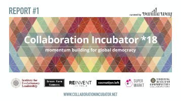 Collaboration Incubator *18 Report #1