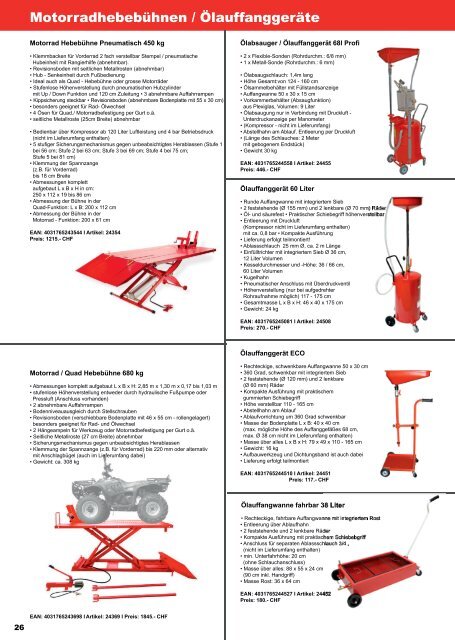 dema-handel.ch Werkstatt Katalog