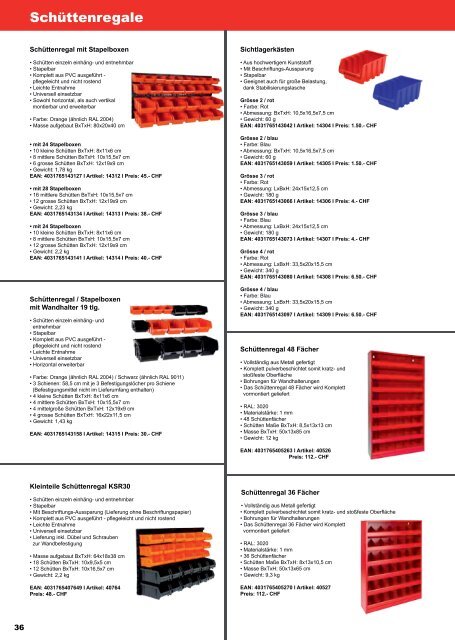 dema-handel.ch Werkstatt Katalog