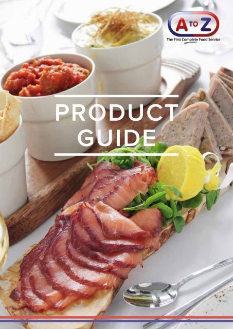 A to Z Catering Product Guide 2018