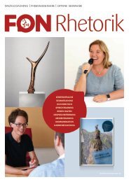 FON Seminarbroschüre 2019