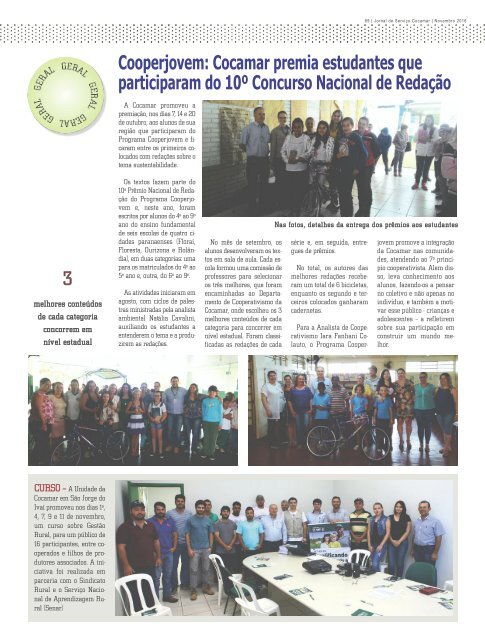 Jornal Cocamar Novembro 2016