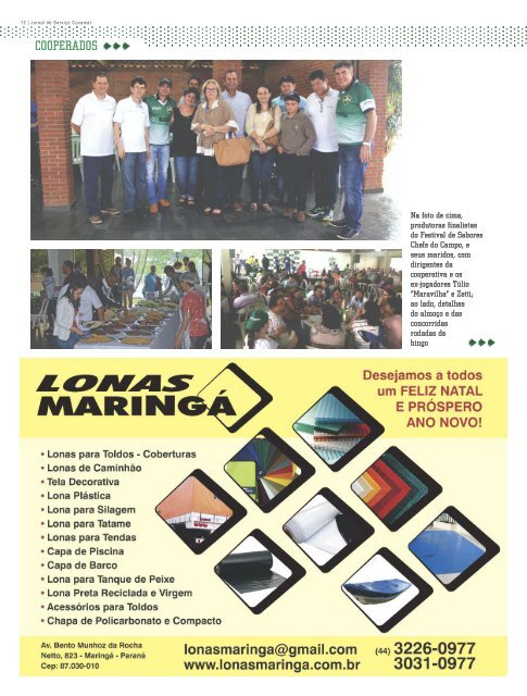 Jornal Cocamar Dezembro 2016