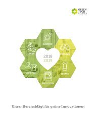 Green Tech Cluster Jahresbericht 2018
