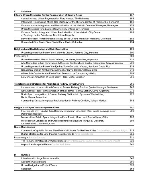 Urban Design Lab Handbook – Dialogue-oriented urban transformation processes and practical approaches from Latin America and the Caribbean