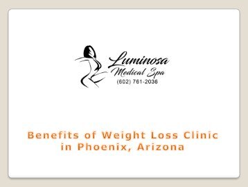 Weight Loss Clinic in Phoenix, Arizona