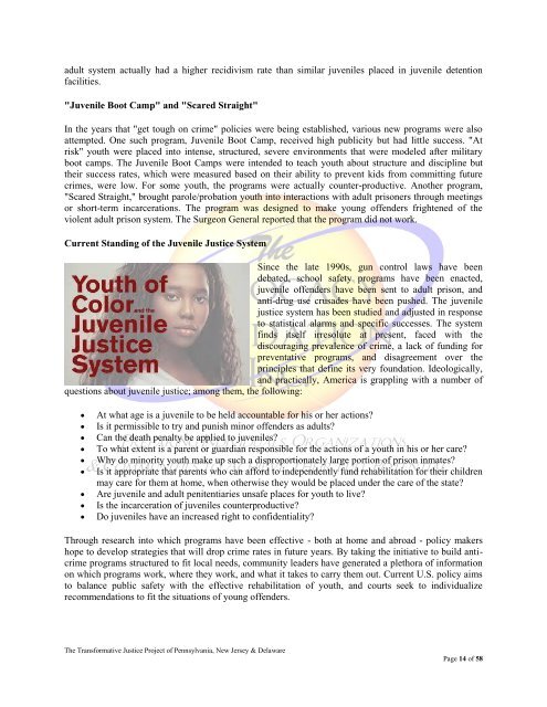 Transformative Justice Project Manual