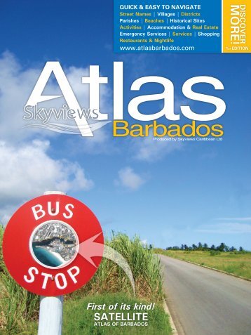 Skyviews Barbados Road Atlas