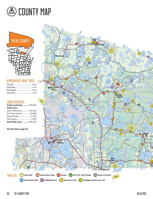 Vilas County Visitor Guide - 2019