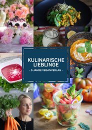Kulinarische Lieblinge - 5 Jahre Veganverlag