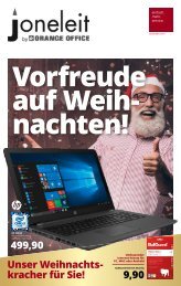 Vorfreude auf Weihnachten bei Joneleit