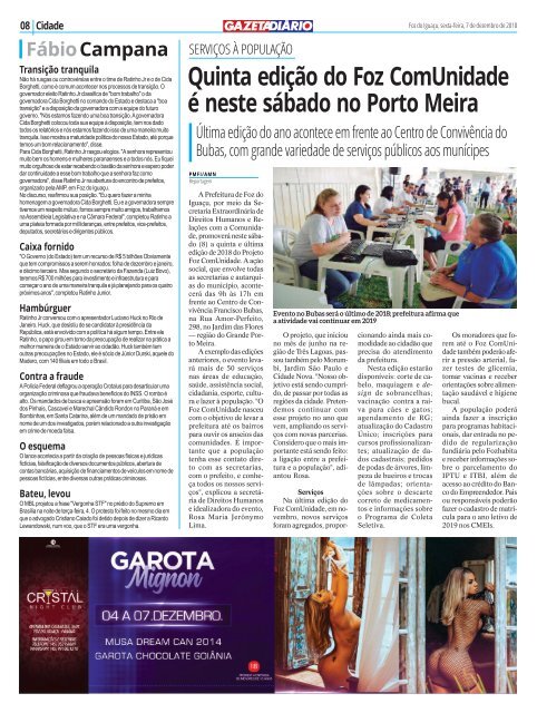 GAZETA DIARIO 747