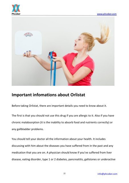 Orlistat dosage, side effect, benefits for weight loss