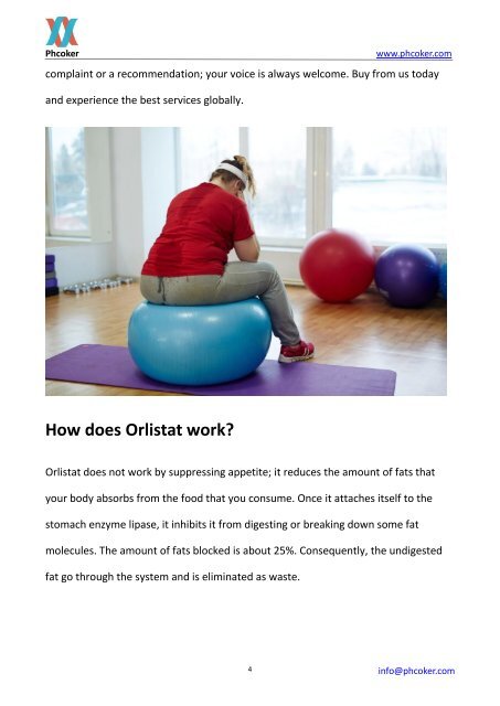 Orlistat dosage, side effect, benefits for weight loss
