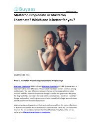 Masteron Propionate or Masteron Enanthate_ Which one is better for you