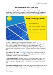 8 Reasons To Go Solar Right Now