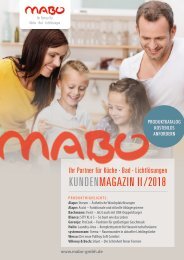 MABO Kundenmagazin 2/2018