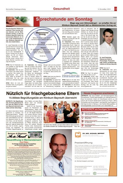 2018-12-09 Bayreuther Sonntagszeitung