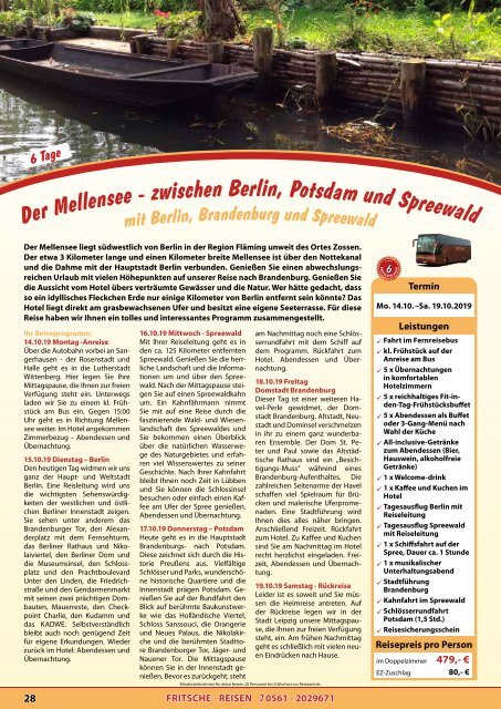 2019 FRITSCHEREISEN und HESSEN-EXPRESS