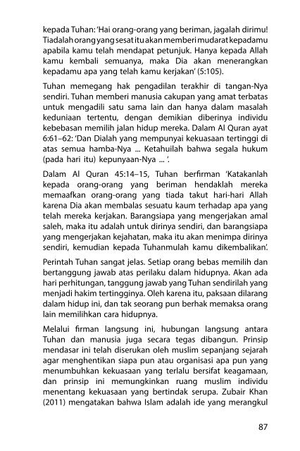 Islam dan Kebebasan