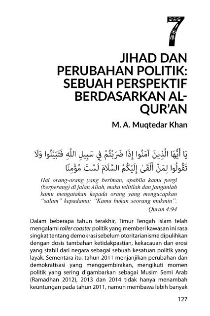 Islam dan Kebebasan