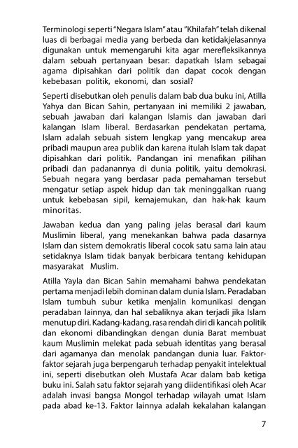 Islam dan Kebebasan