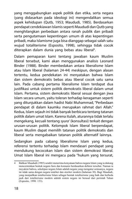 Islam dan Kebebasan