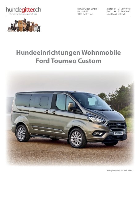 Hundeeinrichtungen_Wohnmobile_Ford_Tourneo_Custom