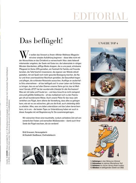 WELLNESS Magazin Exklusiv - Winter 2018