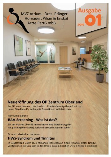 Praxiszeitschrift  Januar 2019