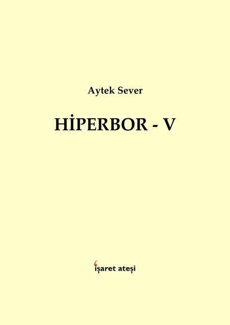 Aytek Sever - Hiperbor - V