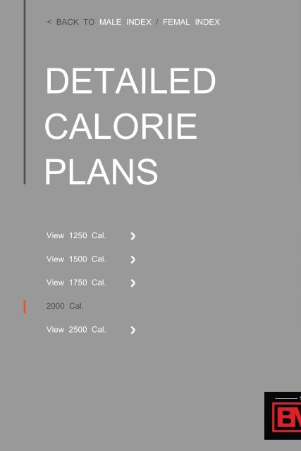 New Calorie BMPT 1.0