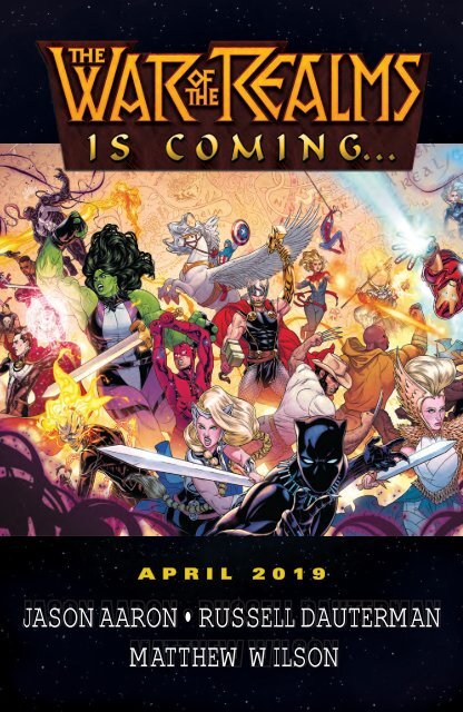Marvel Previews 12-2018
