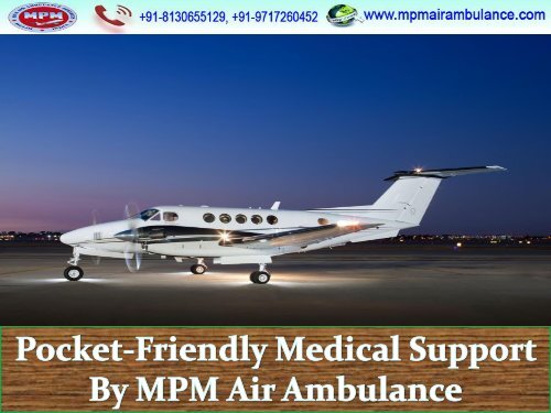 Air ambulance service in Chandigarh at low-cost range