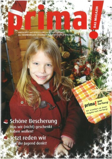 prima! Magazin - Ausgabe Dezember 2007