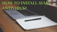 How to Install Avast Antivirus