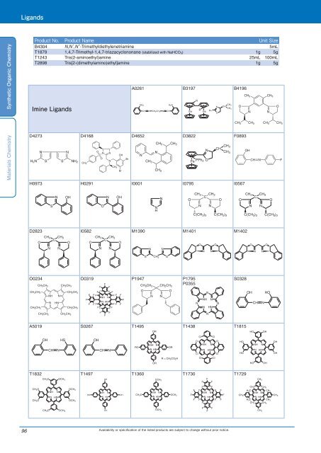 Tokyo Chemical Industries (TCI) Reagents Guide 8th Edition -Synthestic Organic Chemistry,Materials Chemistry_GH