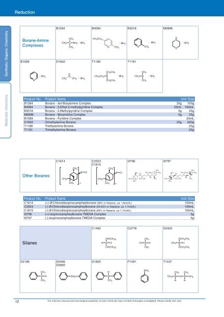 Tokyo Chemical Industries (TCI) Reagents Guide 8th Edition -Synthestic Organic Chemistry,Materials Chemistry_GH