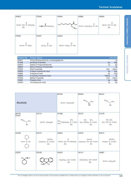 Tokyo Chemical Industries (TCI) Reagents Guide 8th Edition -Synthestic Organic Chemistry,Materials Chemistry_GH