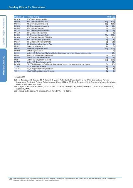 Tokyo Chemical Industries (TCI) Reagents Guide 8th Edition -Synthestic Organic Chemistry,Materials Chemistry_GH