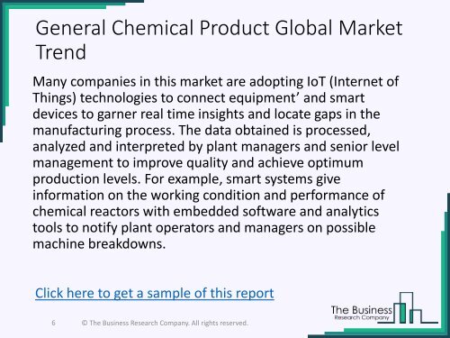 General Chemical Product Global Market Report 2018