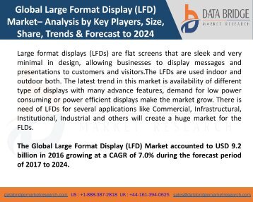 Global Large Format Display (LFD) Market