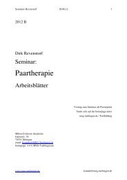 Paartherapie - Arbeitsblätter - MEG Tübingen