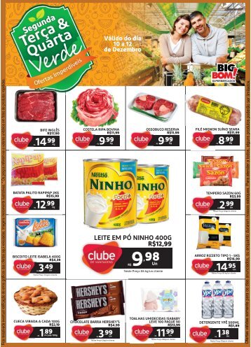 Terça e Quarta Verde - Bigbom Supermercado - 10-12-2018